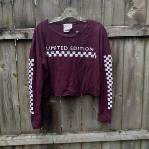 French Pastry crop top sz. XL